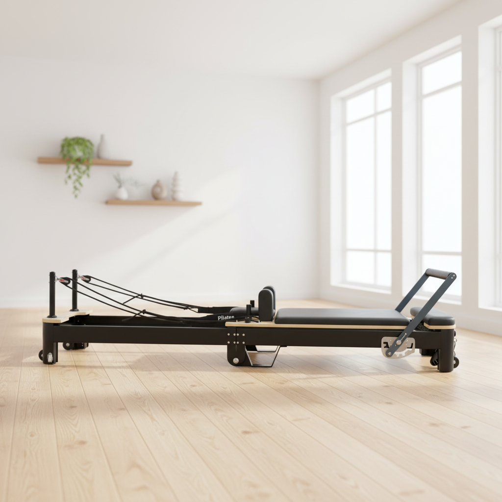 Pilates & Yoga With Katja Youtube - Custom Portable Foldable Aluminum Pilates Reformer