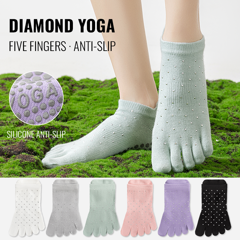 Youtube Yoga Pilates - MiiOW Non-Slip Grip Pilates Sock Women