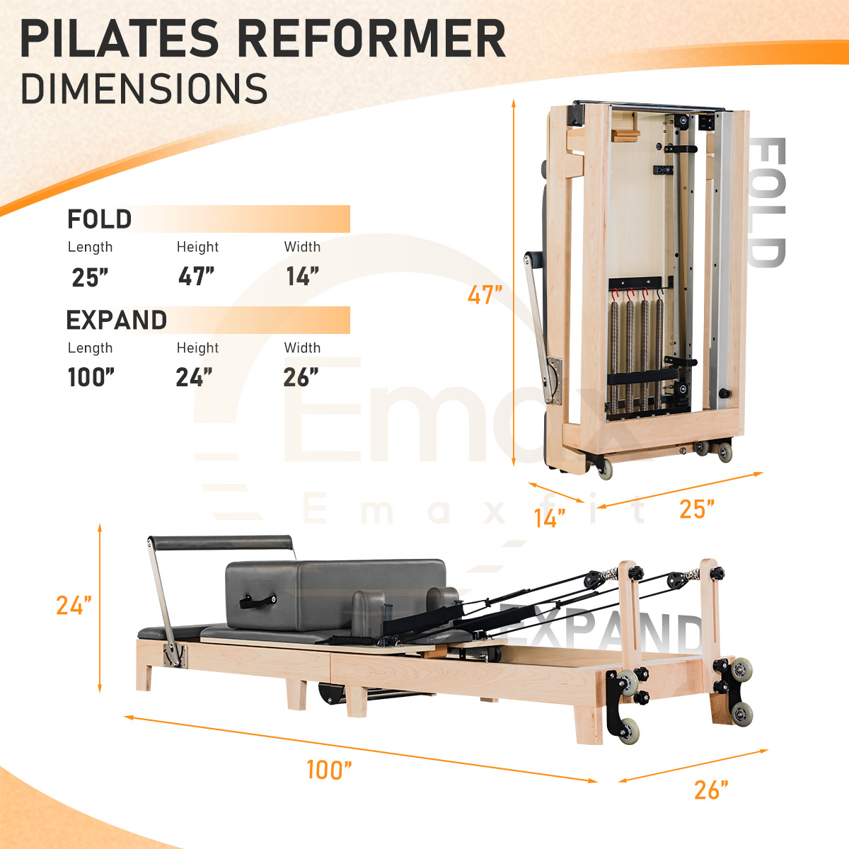 ATV&UTVMaple Wood Pilates Refo – Pilates Reformer Spring Bewertung und Preis