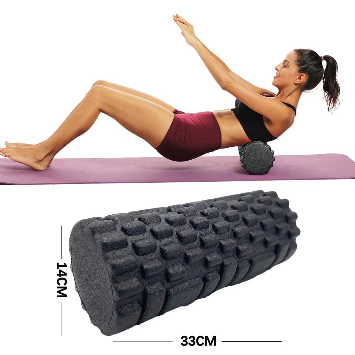30/33cm Fitness Foam Roller Yo – Pilates Yoga Roller Bewertung und Preis