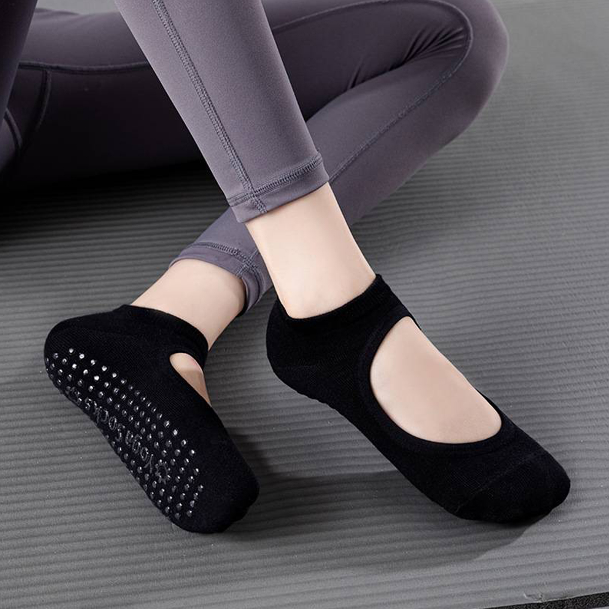 Non-Slip Yoga Socks for Women  – Youtube Yoga Pilates Bewertung und Preis