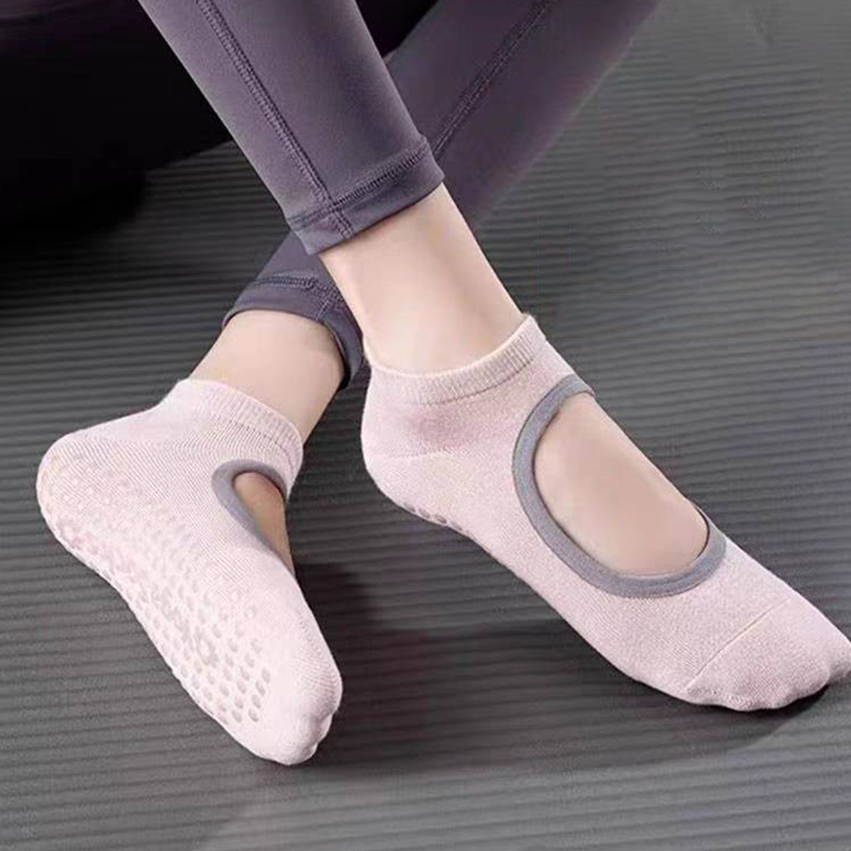 Non-Slip Yoga Socks for Women  – Youtube Yoga Pilates Bewertung und Preis