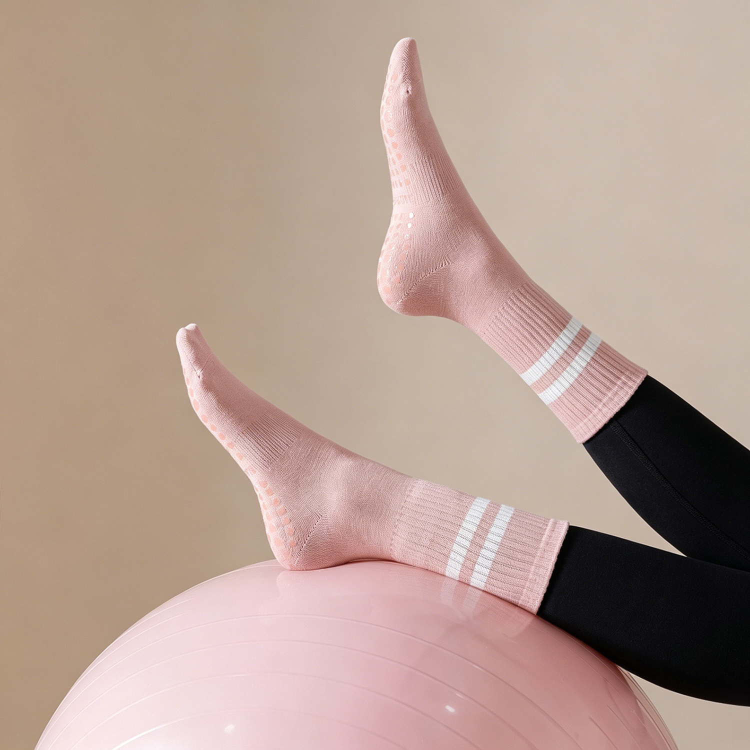 1 Pair Women Socks Yoga Socks  – Youtube Yoga Pilates Bewertung und Preis