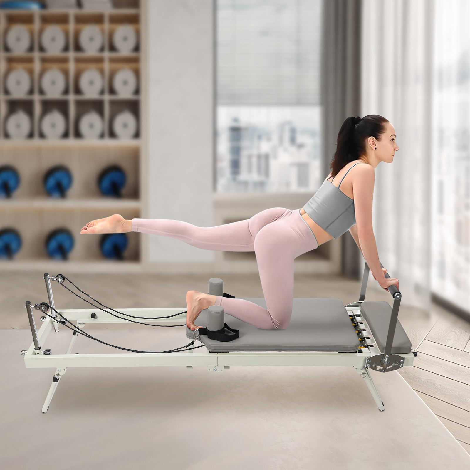 Pilates Reformer, Foldable Ref – Pilates Reformer Spring Bewertung und Preis