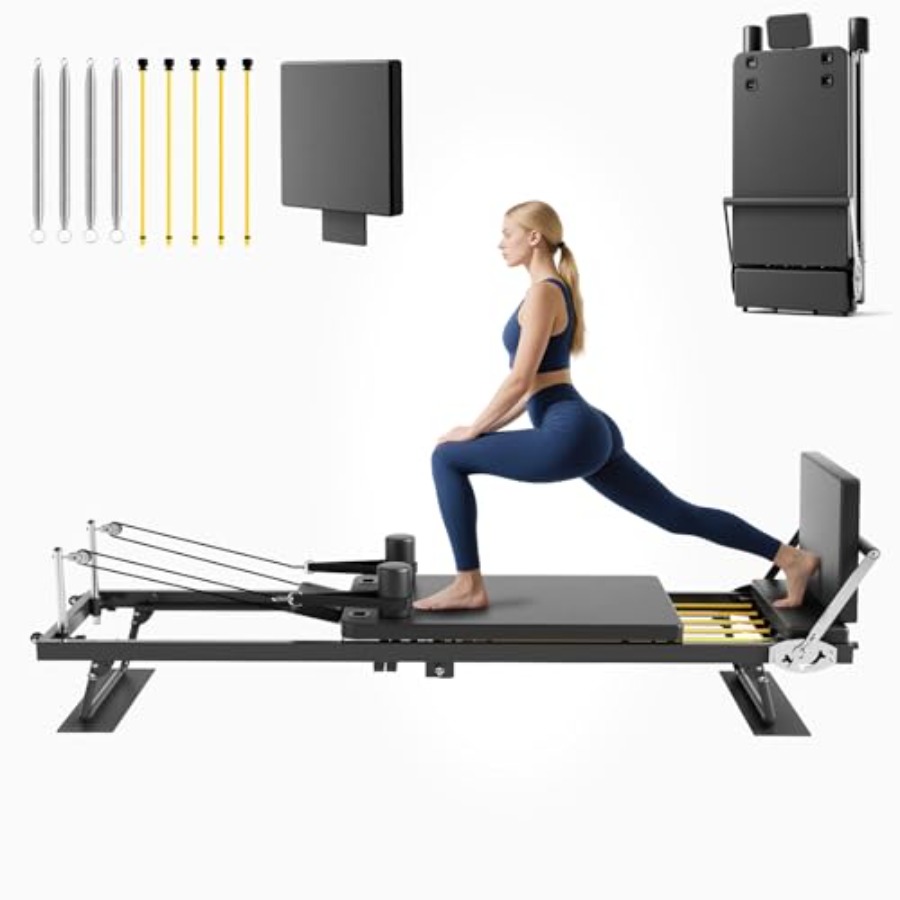 Foldable Pilates Reformer Mach – Pilates Reformer Spring Bewertung und Preis