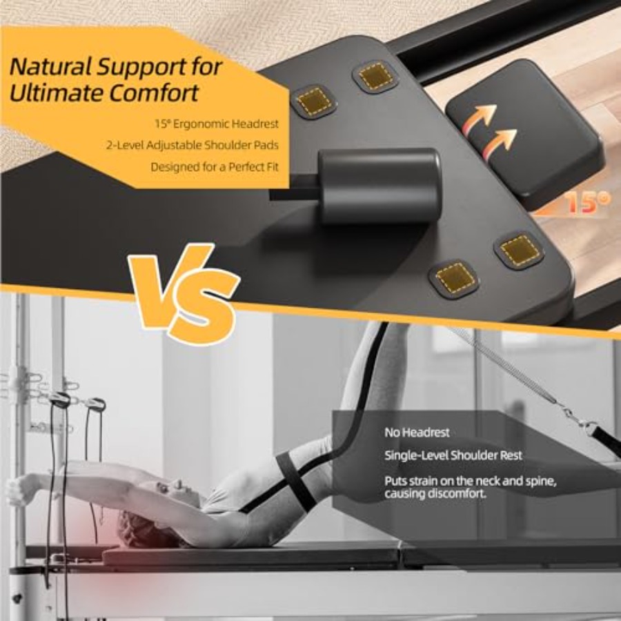 Foldable Pilates Reformer Mach – Pilates Reformer Spring Bewertung und Preis