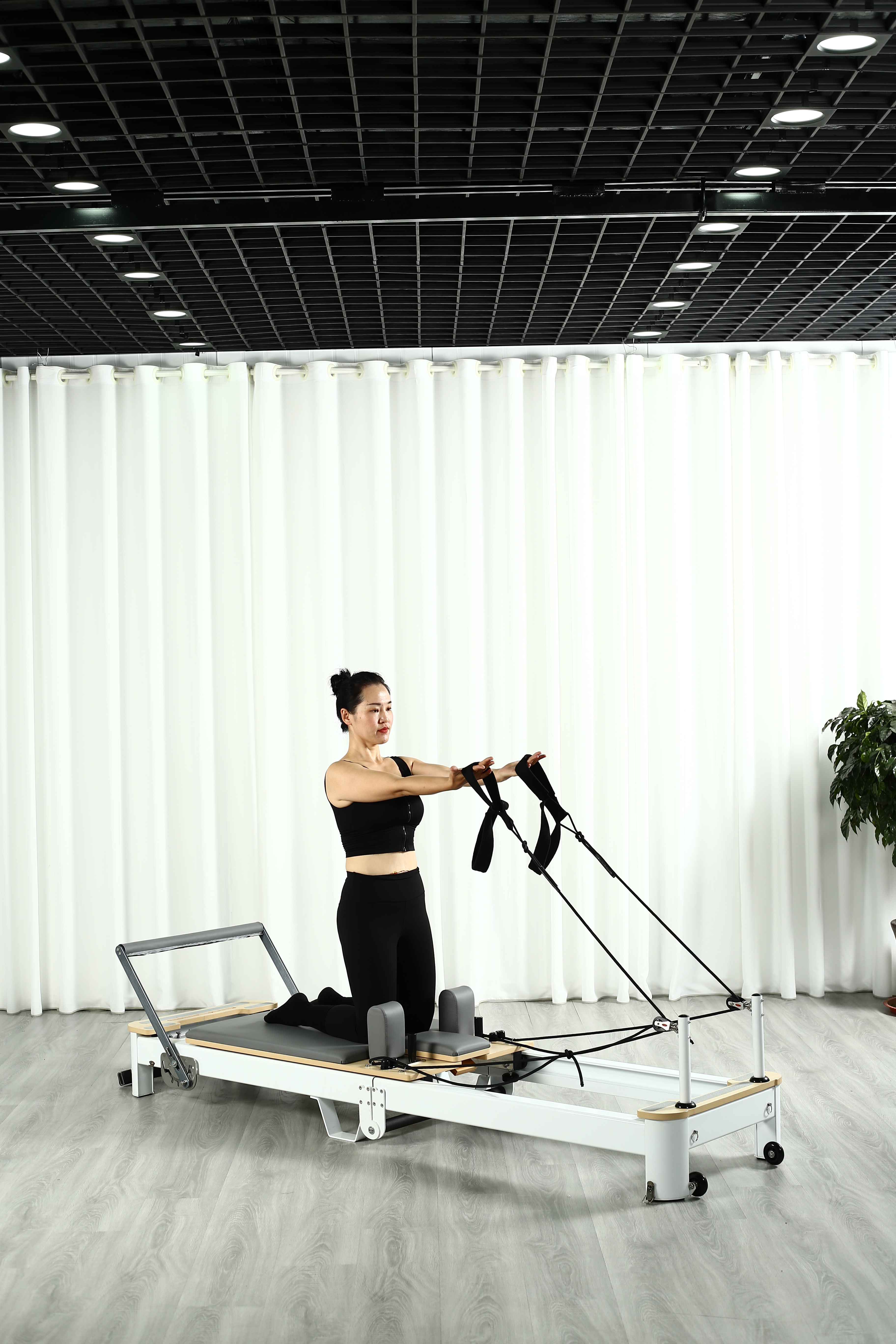 Foldable Aluminum Pilates Refo – Pilates Reformer Spring Bewertung und Preis