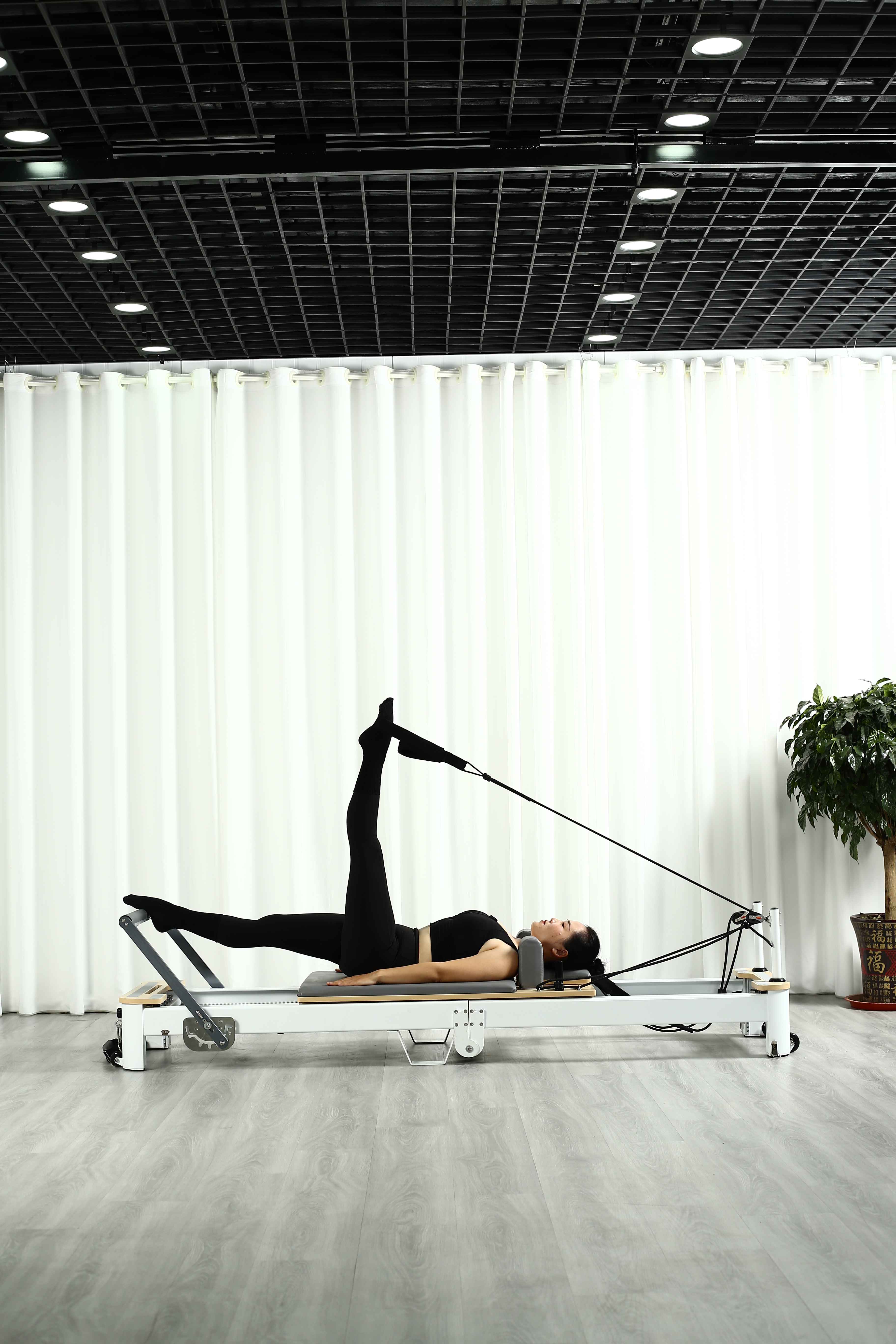 Foldable Aluminum Pilates Refo – Pilates Reformer Spring Bewertung und Preis
