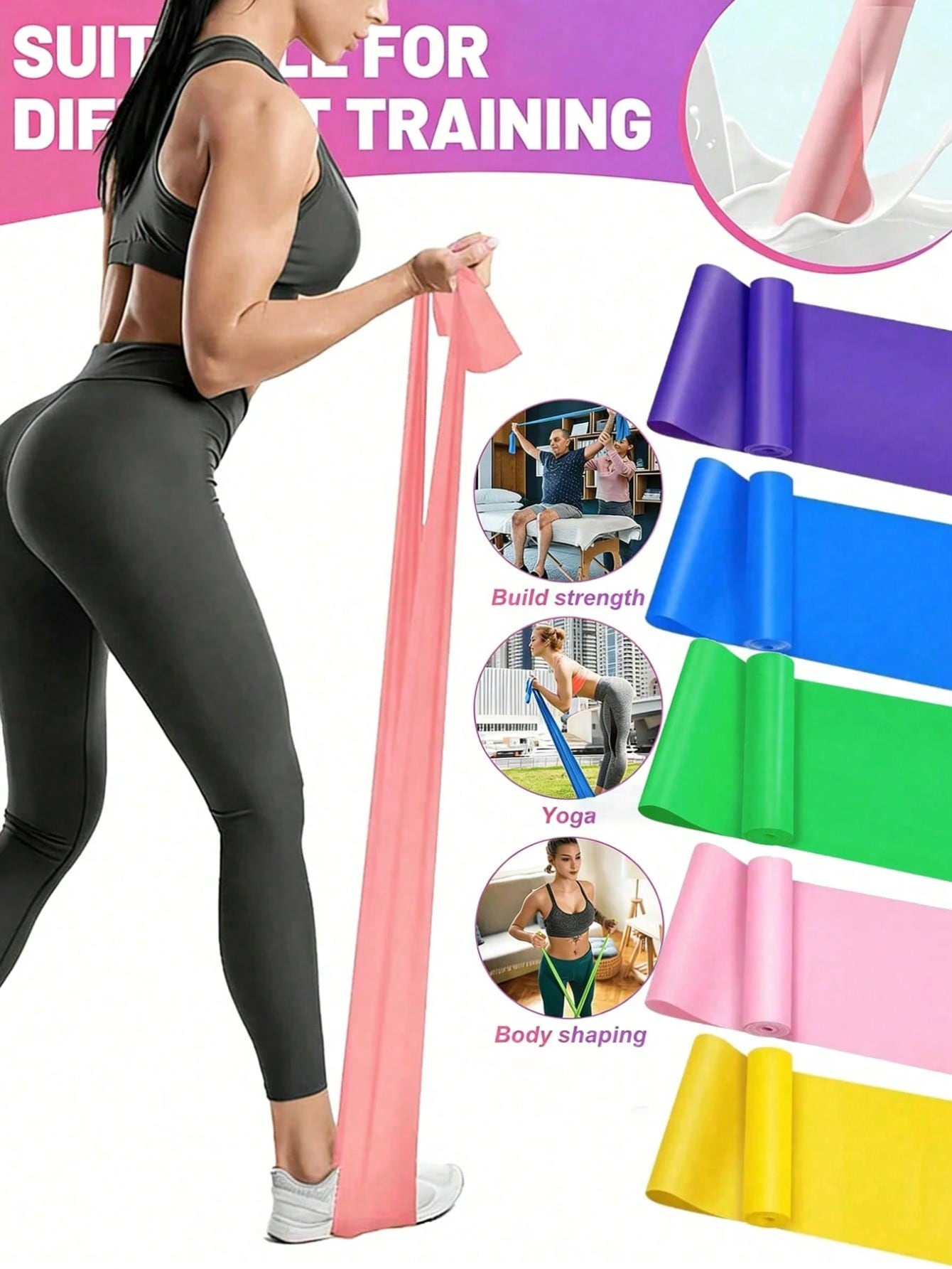 3 Packs Strength Training Resi – Pilates And Yoga Difference Bewertung und Preis