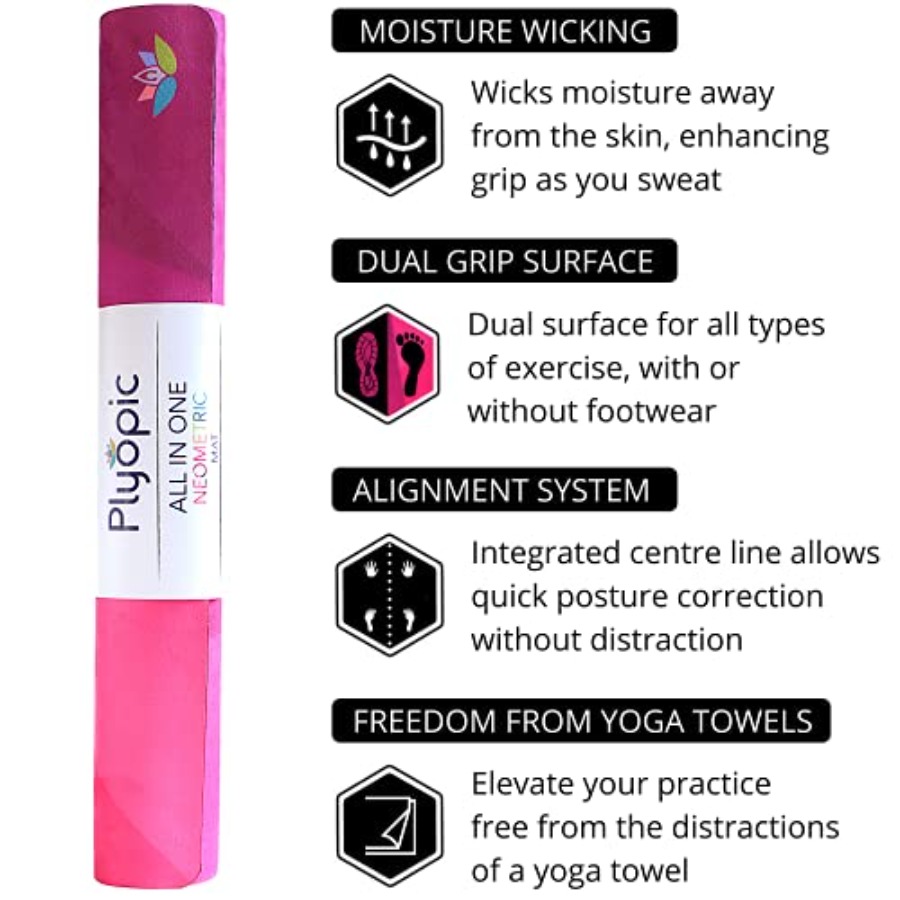 All In One Yoga Mat with Luxur – Pilates Yoga Combo Bewertung und Preis