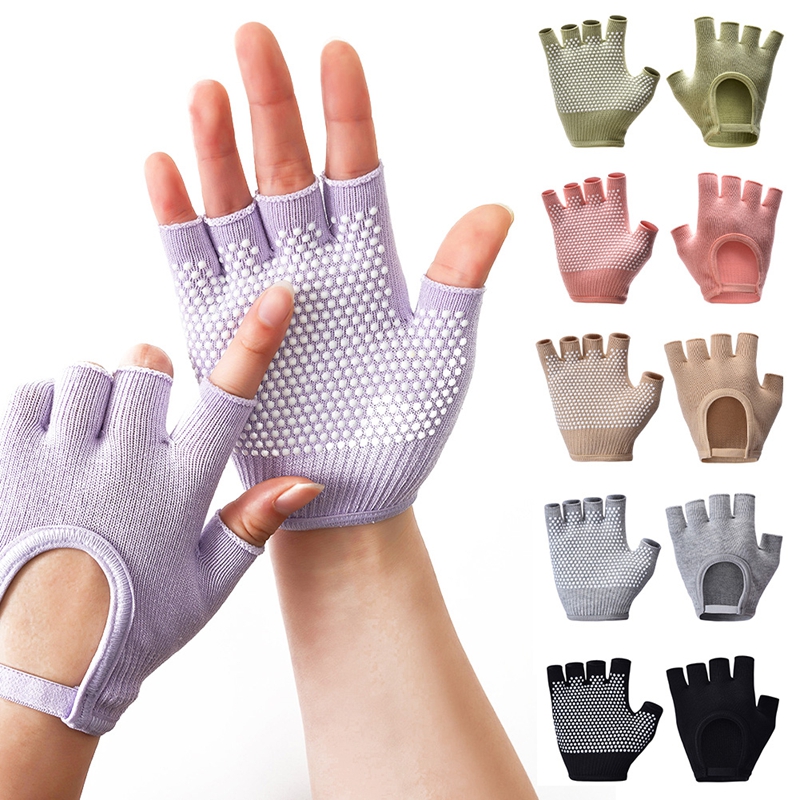1Pair Half Finger Anti-Slip Yo – Pilates Yoga Aerial Bewertung und Preis