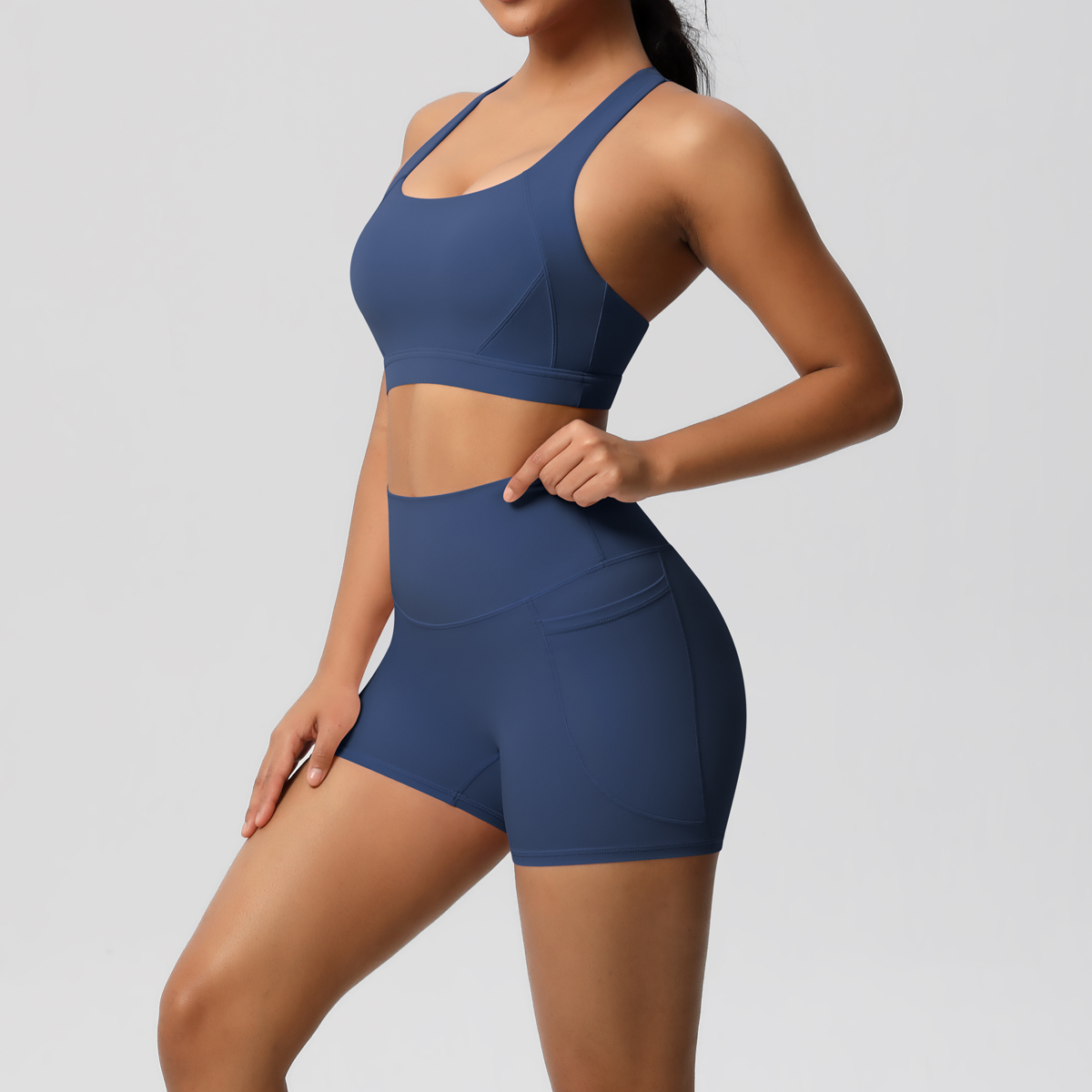 2PCS Sportswear With Pocketed  – Pilates Yoga Wear Bewertung und Preis