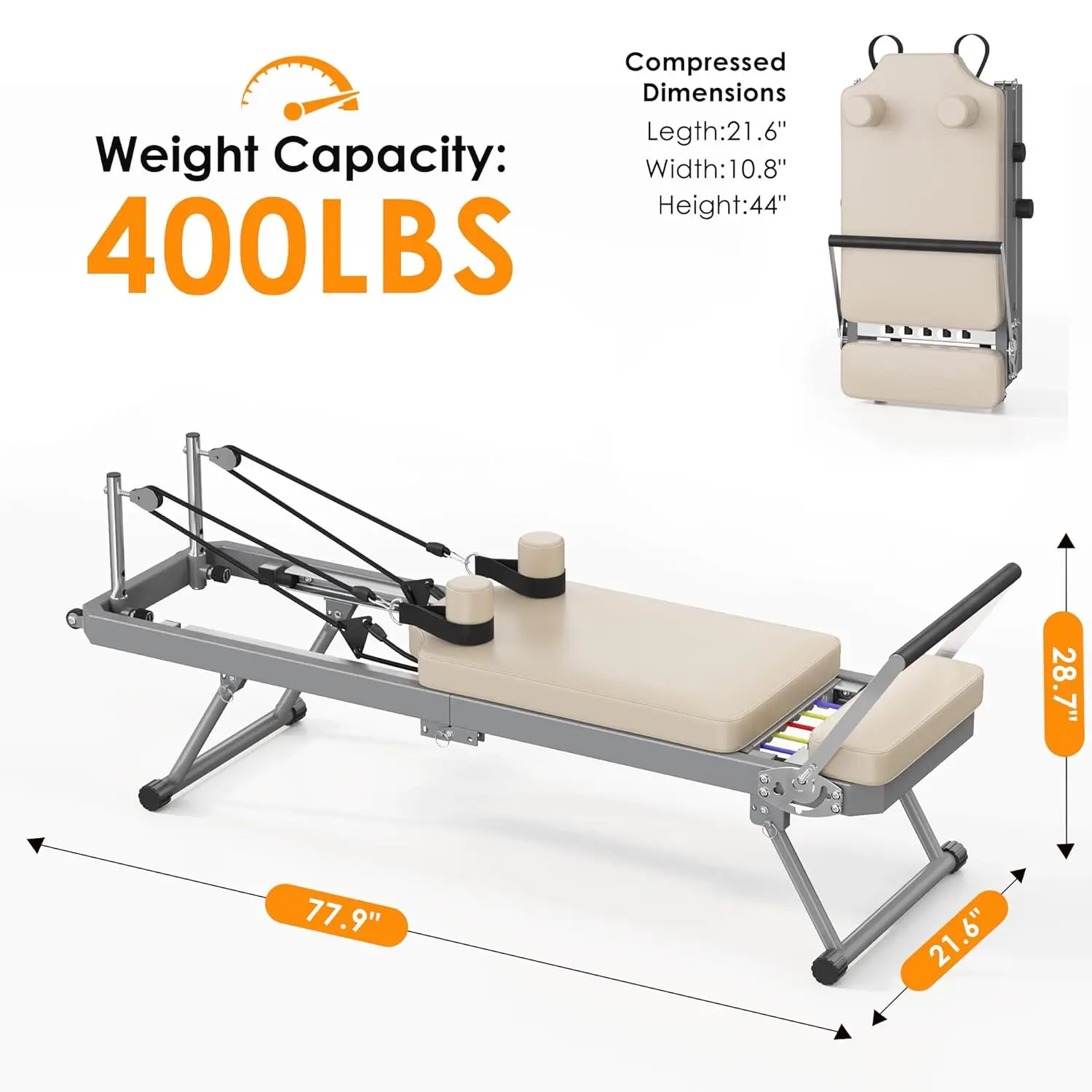 Pilates Reformer Machine for H – Pilates Reformer Spring Bewertung und Preis