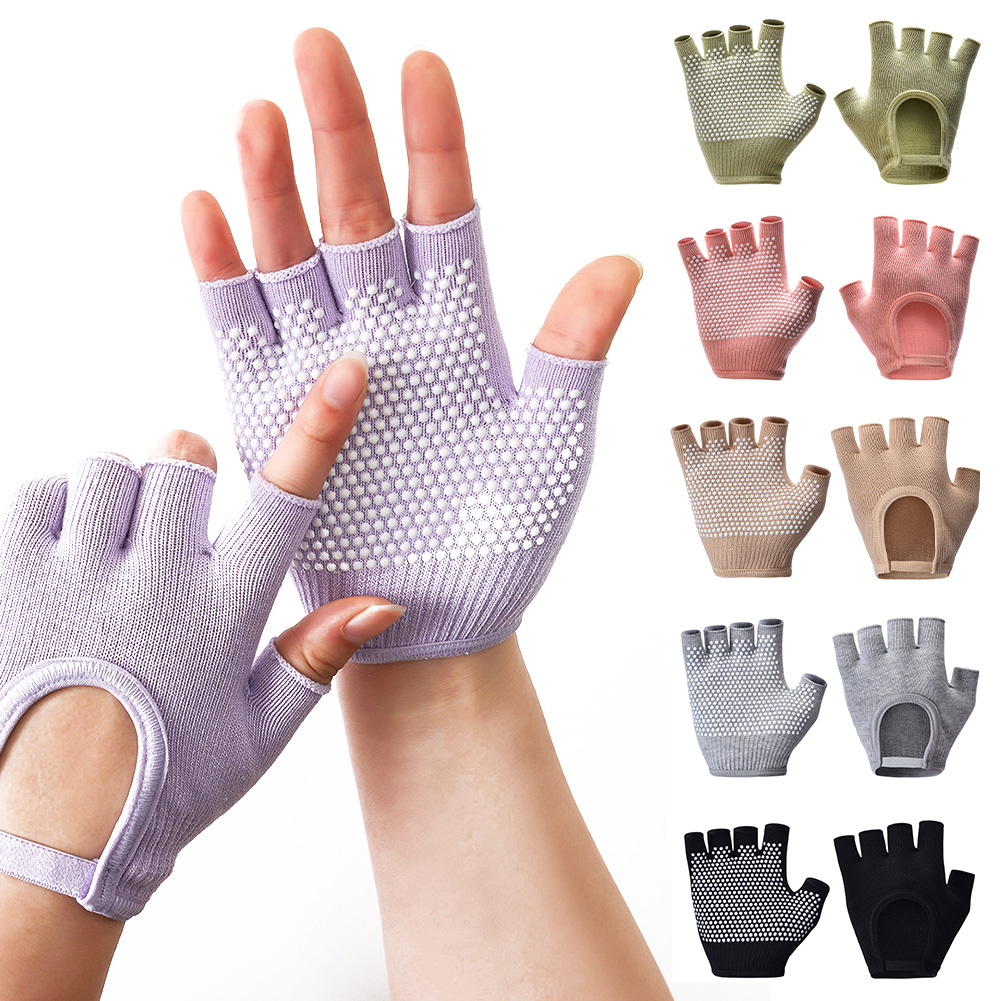 1Pair Half Finger Yoga Antisli – Pilates Yoga Aerial Bewertung und Preis