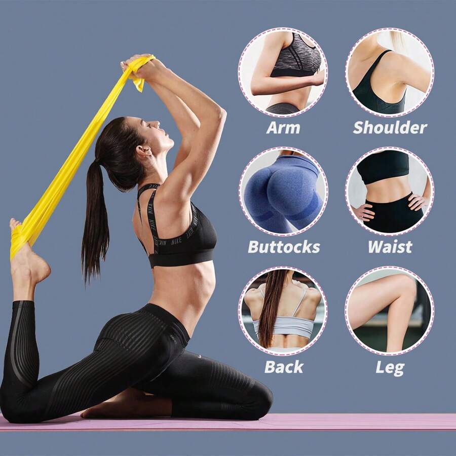3pcs Resistance Bands Set, Pow – Pilates And Yoga Difference Bewertung und Preis