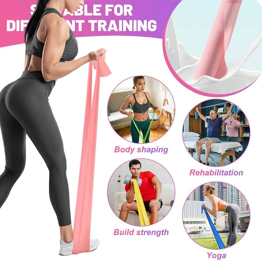 3pcs Resistance Bands Set, Pow – Pilates And Yoga Difference Bewertung und Preis