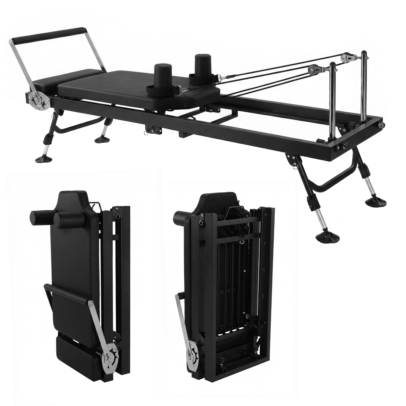 78 In Foldable Pilates Machine – Pilates Reformer Spring Bewertung und Preis